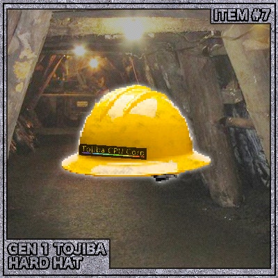 #7 - Gen 1 Tojiba Hard Hat