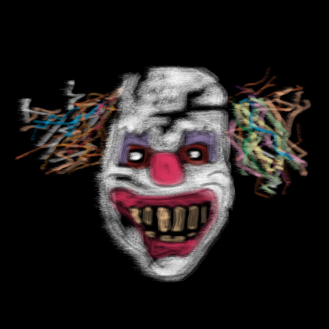 Clown portrait #6