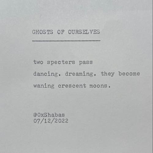 Ghosts of Ourselves