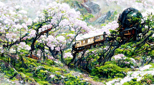 The Sakura Forest