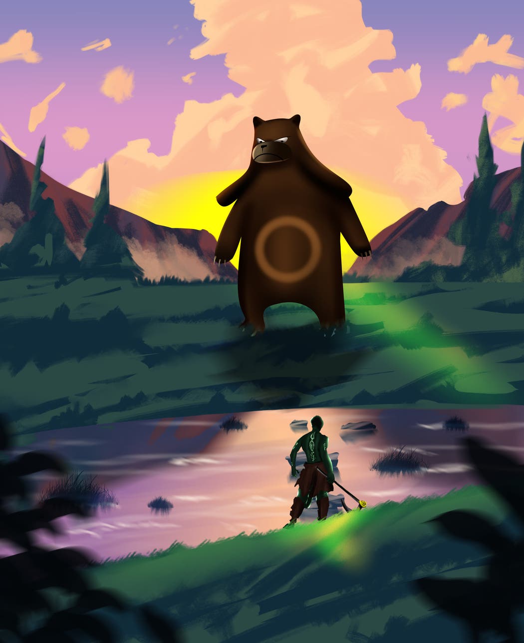 Artist vs Bear #2