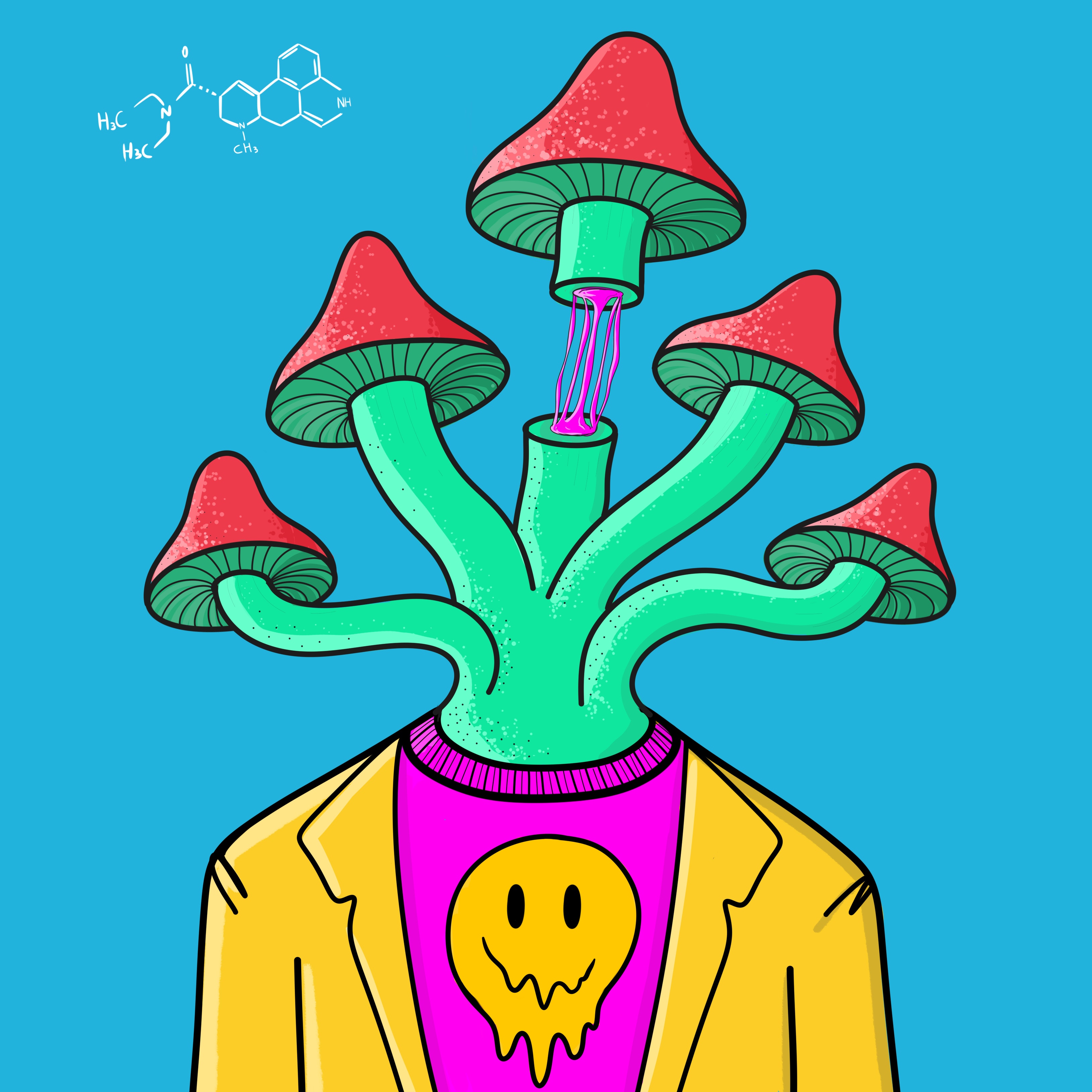 Lysergic Mushroom #001