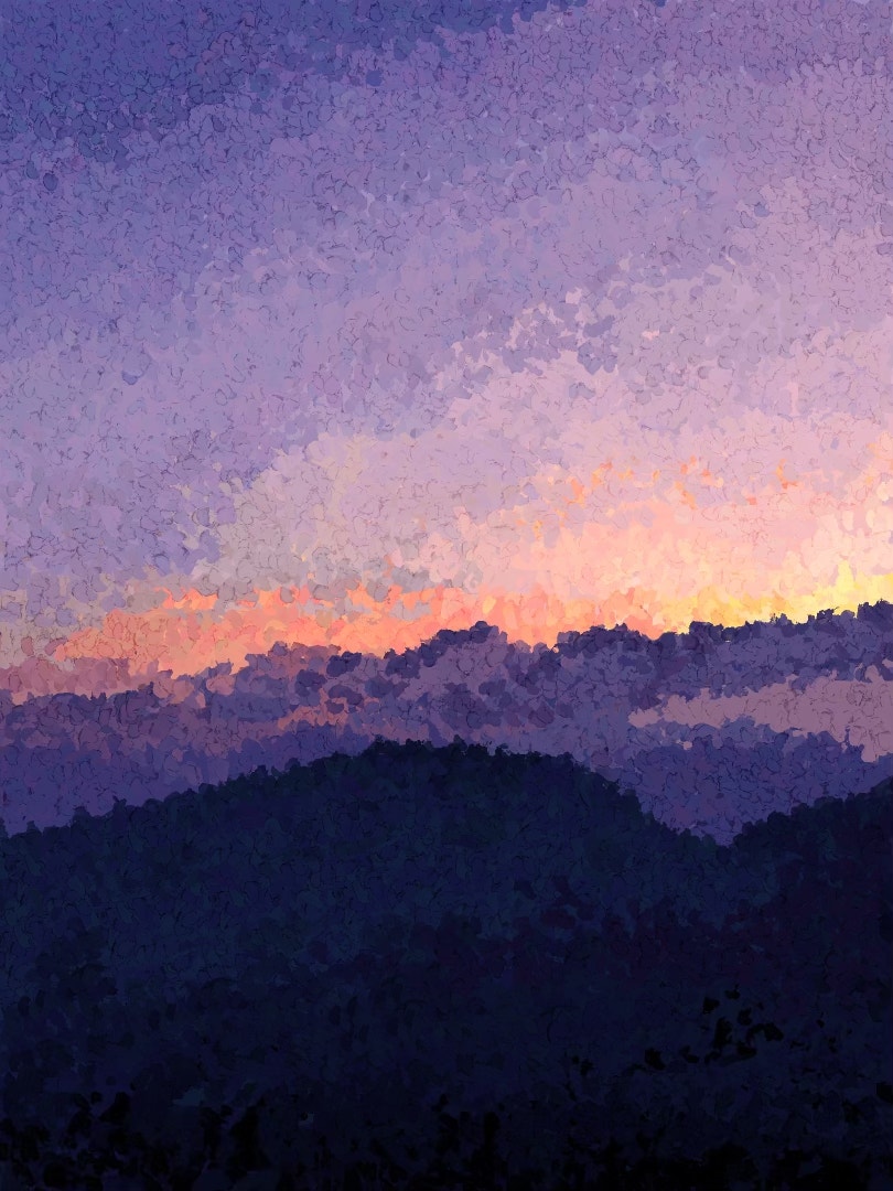 purple mountain