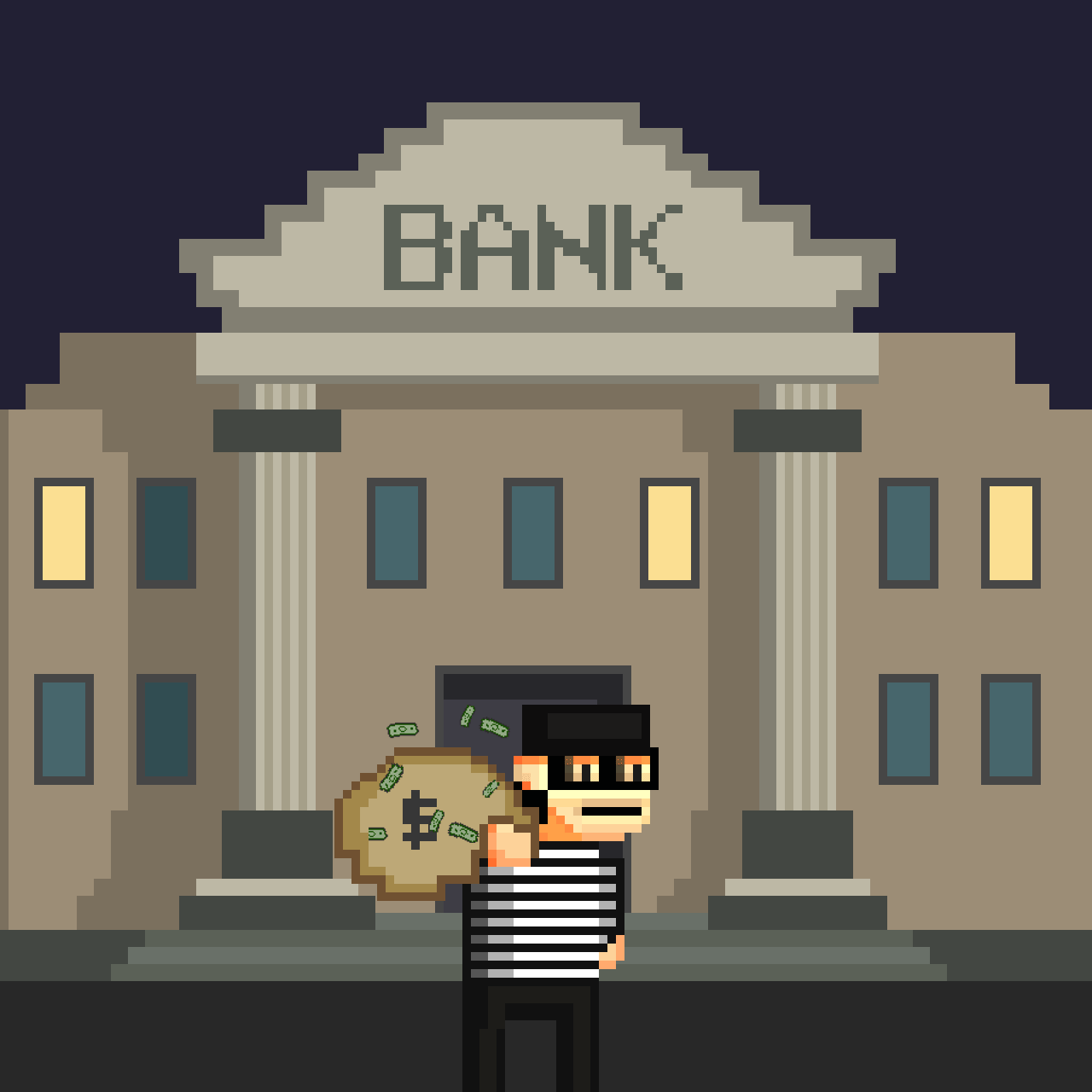 Bank Robber - Cray88n | Exchange Art