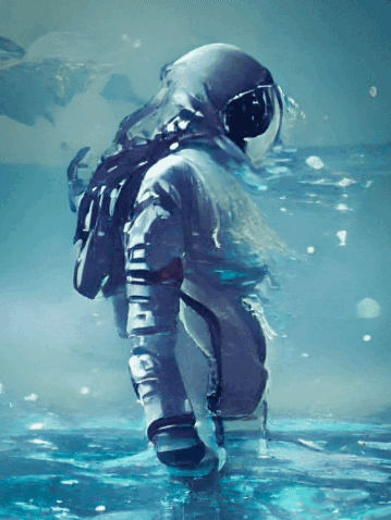 the impossible astronaut gif