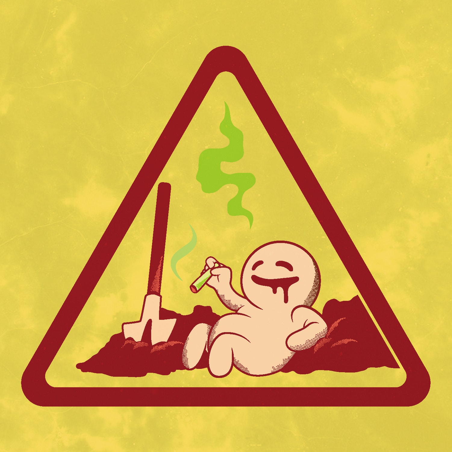 Warning:Smoker in the area