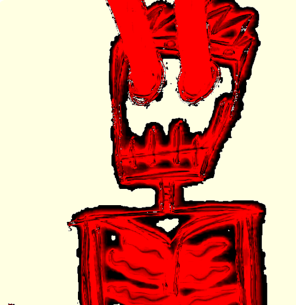 Demonic Skull #018