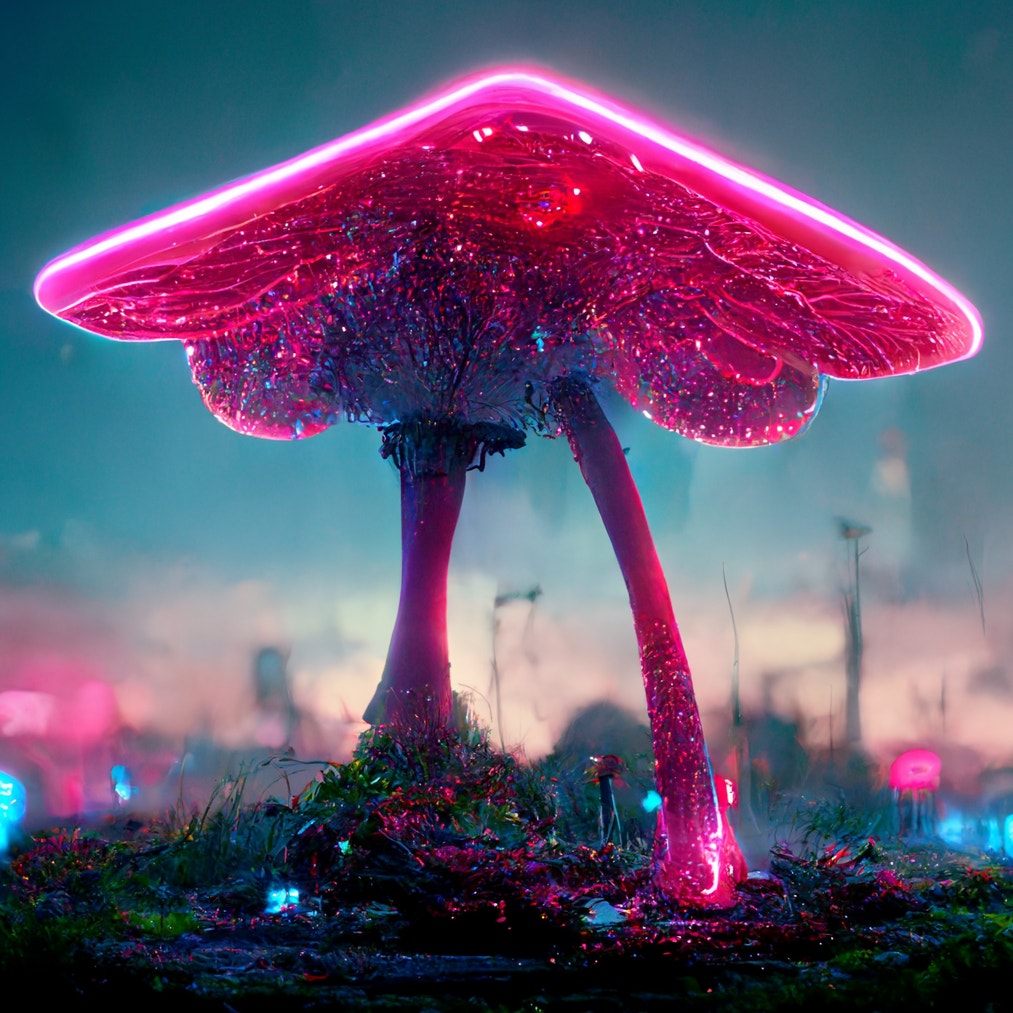 Dandelion mushroom