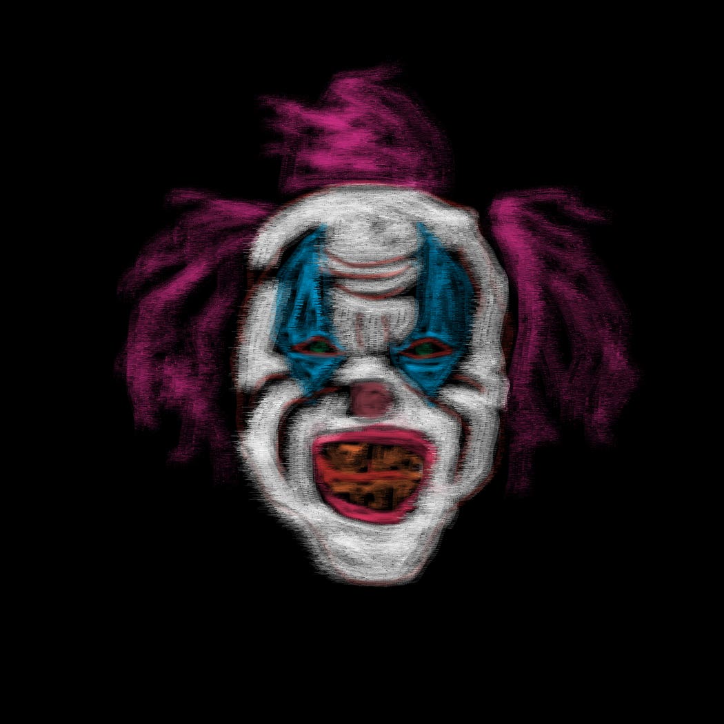 Clown portrait #8