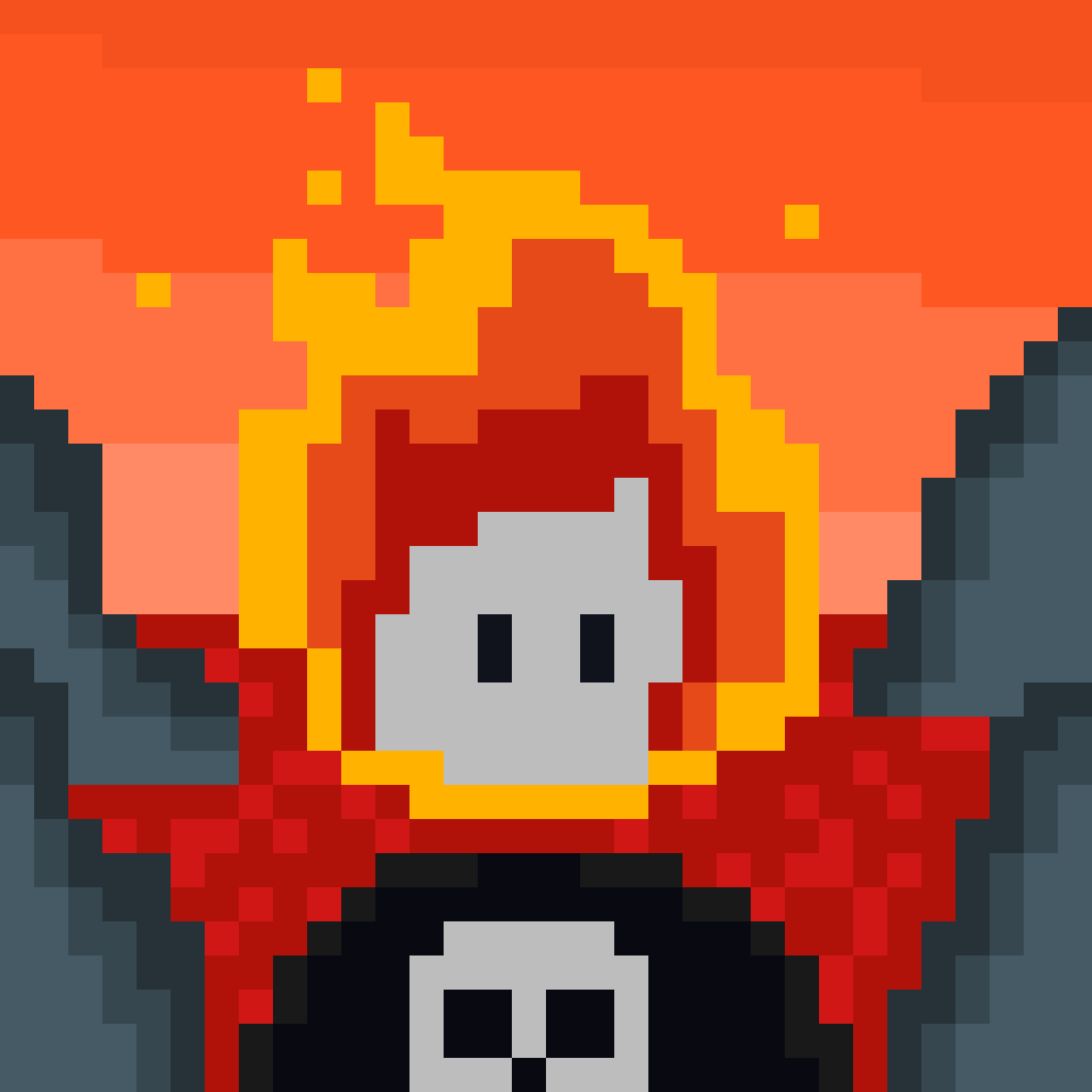 Hot Head #019 | Exchange.art