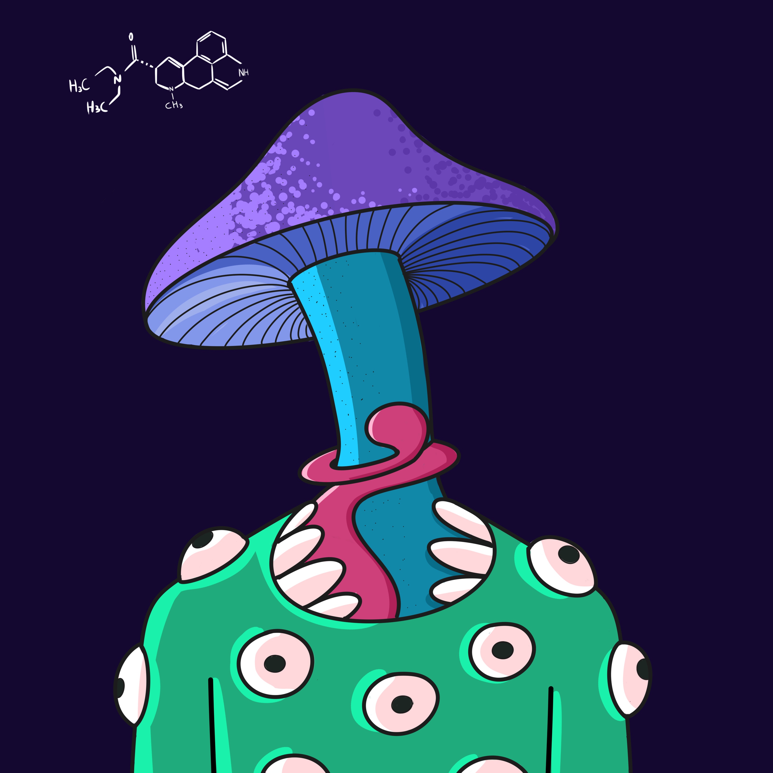 Lysergic Mushroom #005