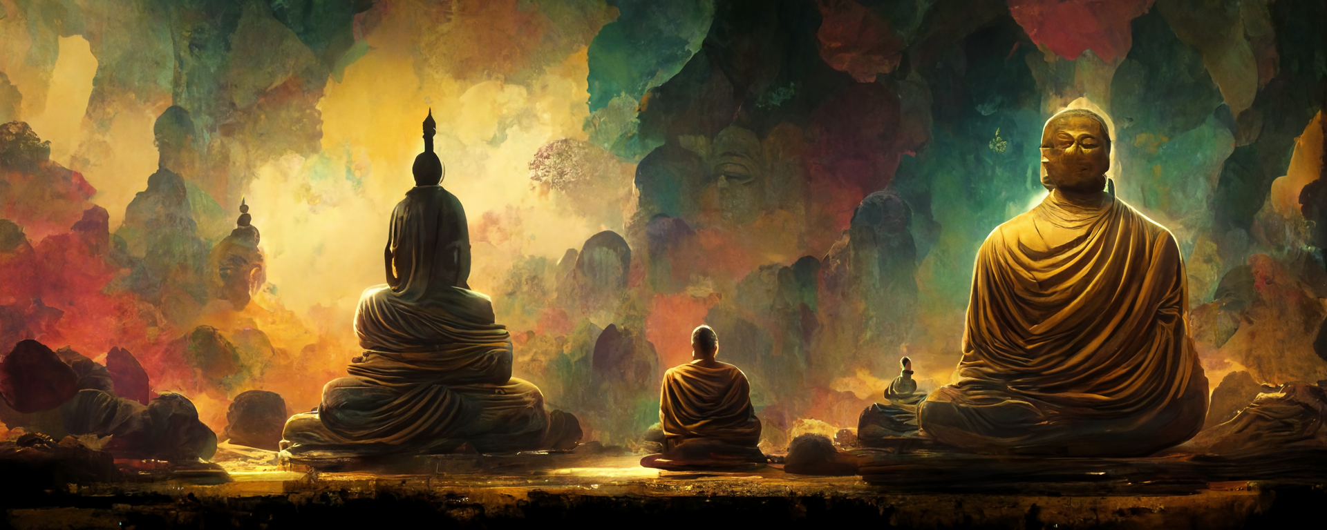 Buddha banner
