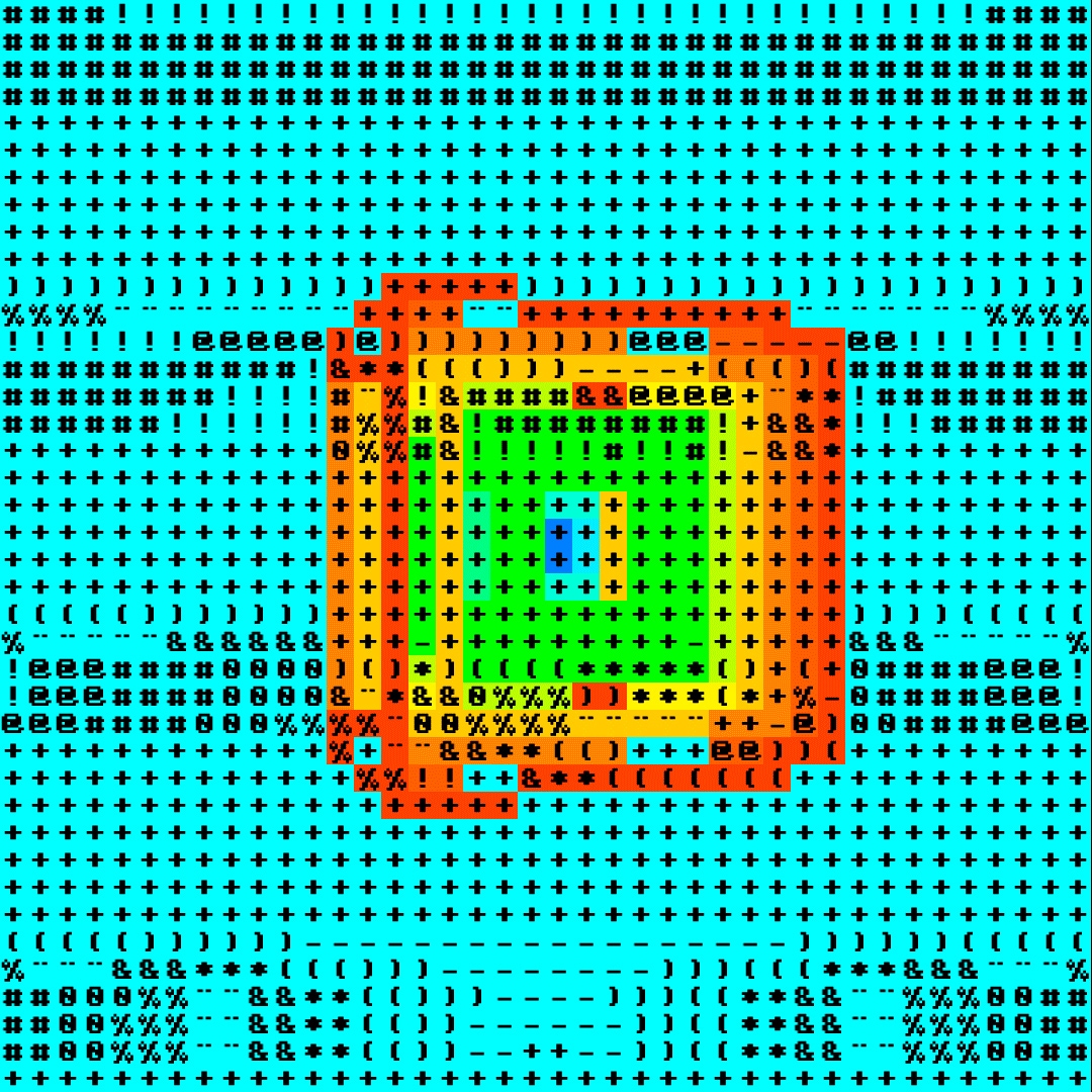 ASCII thumbnail thumbnail