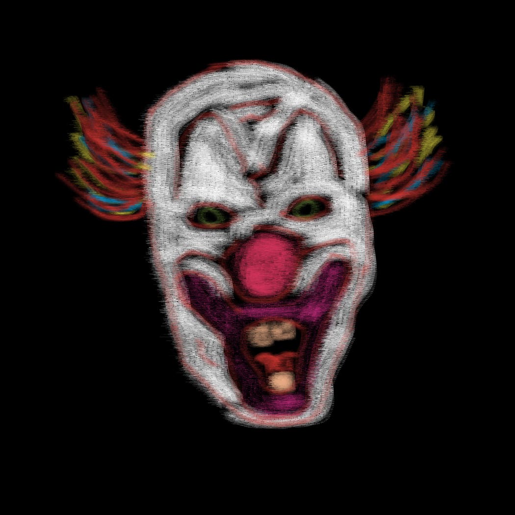 Clown portrait #4