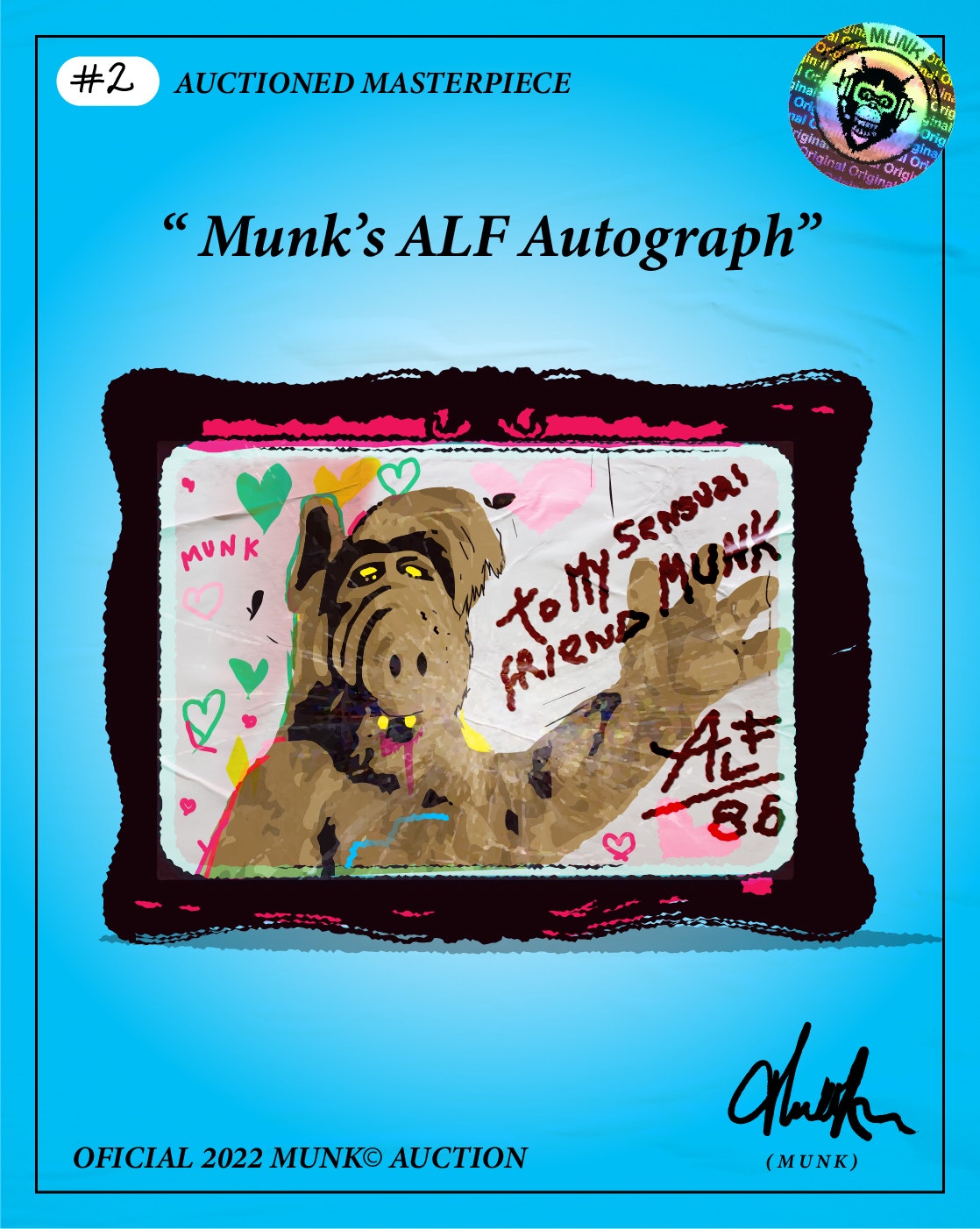 Alf Autograph
